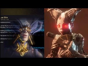 Warframe: Lotus And The Worm Queen Dialogues In Lua's Prey