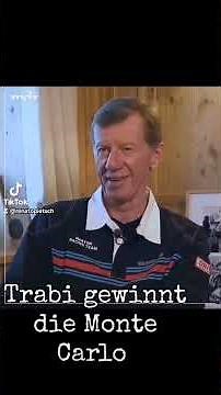 Der Trabant 601 gewinnt die Rallye Monte Carlo