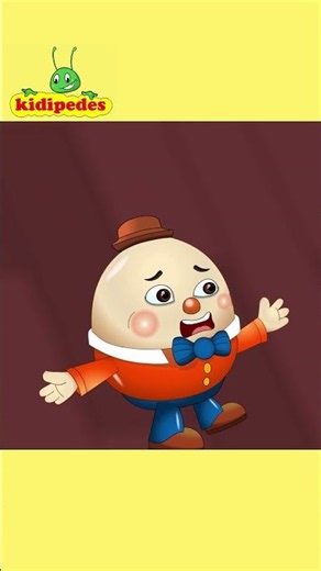Humpty Dumpty|Children Nursery Rhymes & Kids Songs |Preschool & Kindergarten |Kidipedes