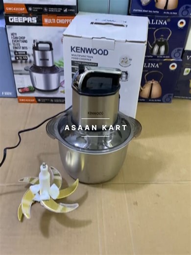 Kenwood 5L Multifunctional Food Chopper for Efficient Meal Prep