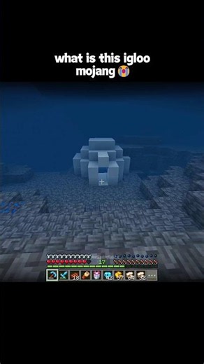 Minecraft craziest igloo in deep ocean