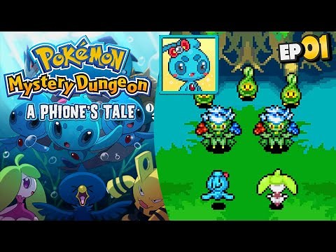Pokemon Mystery Dungeon A Phiones Tale Rom Hack Part 1 A NEW GUARDIAN Gameplay Walkthrough