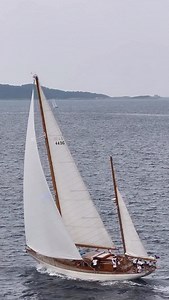 4.2K views · 2.5K reactions | EUGENIA V, another icon of the classic yachts circuit, a Phllip Rhodes design built in Italy by Sangermani in 1960. #sailing #yachting #boating #sailingstagram #yacht #sailboat #regatta #classicyacht #vintage @yacht_club_de_porquerolles | Gilles Martin-Raget Photo Video | Facebook