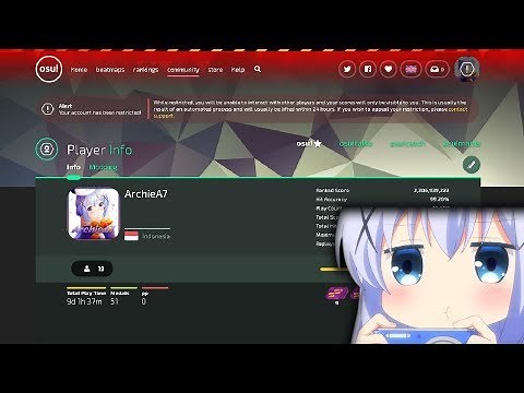 How i got restricted - osu!