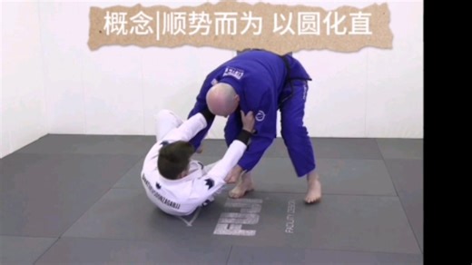 过腿|概念-顺势而为 以圆化直