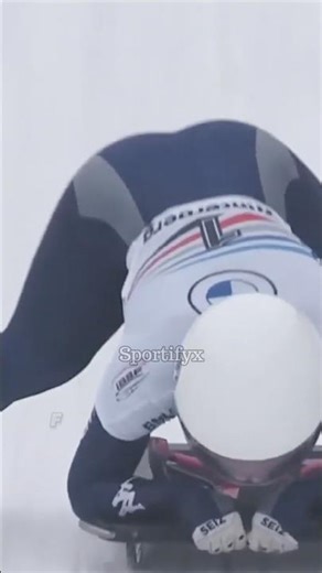 Alessia Crippa's Precise Control on Ice #skeleton #womensports #speed