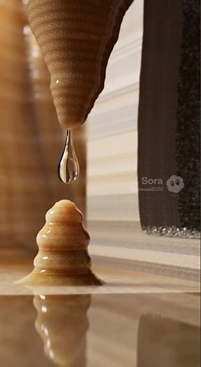 How Stalagmites Form in Caves #GeologyRocks #Caves #Stalagmites #EarthScience #LearningShorts