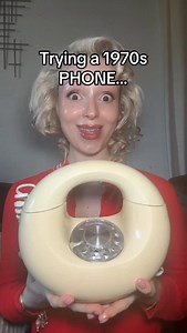 Trying a 70s phone! 📞 | Jasmine Chiswell