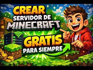 Crear servidor de Minecraft JAVA - GRATIS para SIEMPRE