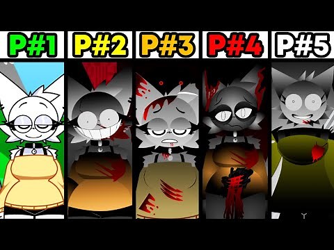 Incredibox Sprunki Retake NEW Human Phase 1 VS Phase 2 VS Phase 3 VS Phase 4 VS Phase 5
