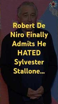 Robert De Niro Finally Admits #famecircuit #hollywoodgossip #RobertDeNiro #sylvesterstallone