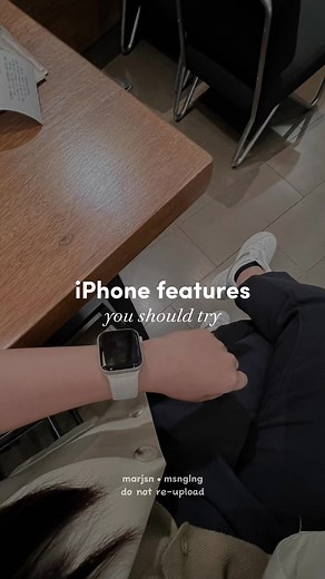 My favorite iphone features! You guys should try this too 😎#ios #ios16 #iosupdate #apple #iphonetricks #imessage #instagramreels #msnglng #fyp #marjsn | Marge SN