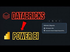 How to Refresh a Power BI Report with DATABRICKS!