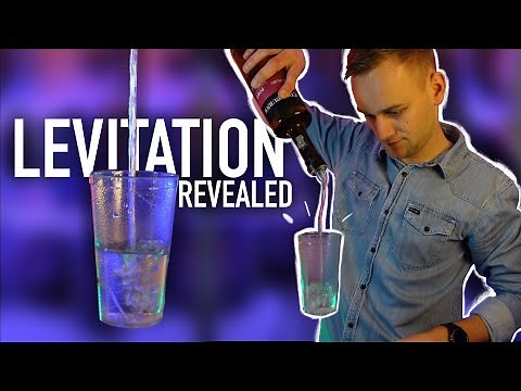 How To Levitate Objects | Easy Floating Glass Magic Trick Revealed (ish)