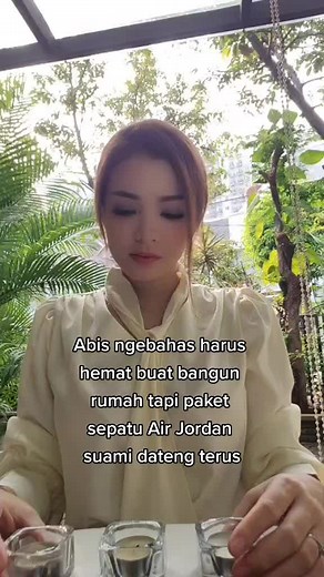 Outdoor Table Setting with Lush Greenery