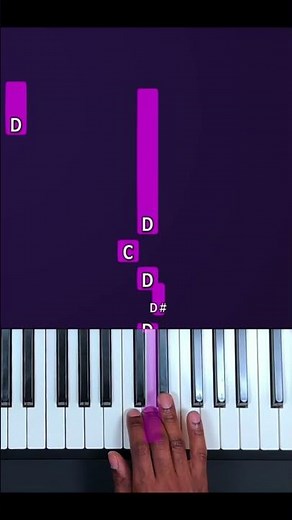 Mariage d'amour easy piano tutorial #pianosoin #pianosoinapp