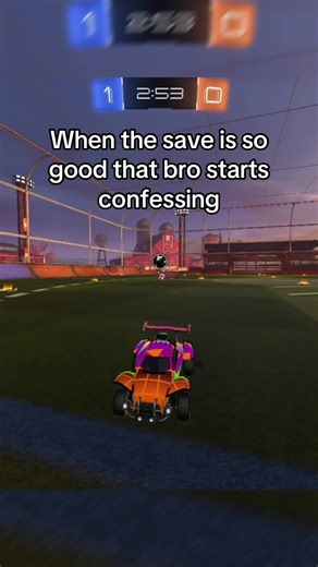 Incredible Rocket League Save Makes Bro Confess