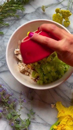 Dill Pickle Chicken Salad Recipe with Rotisserie Chicken