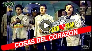 1997 - COSAS DEL CORAZON - El Pega Pega de Emilio Reyna - en vivo Emilio Reyna y su Pega Pega con el exito COSAS DEL CORAZON (Louie Padilla) en vivo desde el programa MIRA QUE BONITO con Romulo Lozano Agradeciendo a mi amigo Juan Manuel Salas por este material | Radio Sonido Grupero