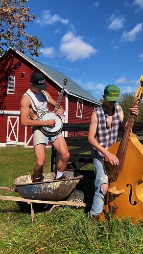 Whoa Mule! #fyp #foryou #banjo #country #brother #music #song @connor_hatcher00