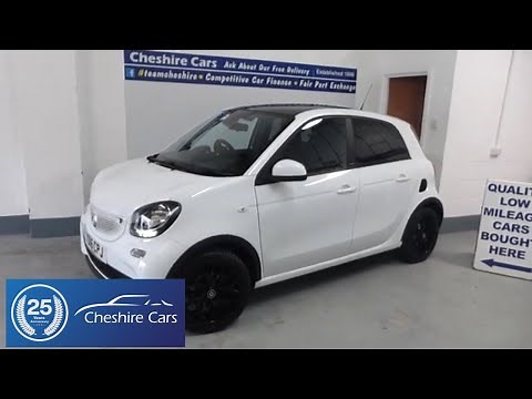 Smart Car ForFour Edition White Automatic for sale in Cheshire