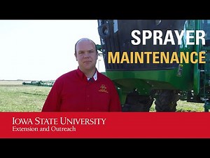 Sprayer Maintenance Tips with Ryan Bergman