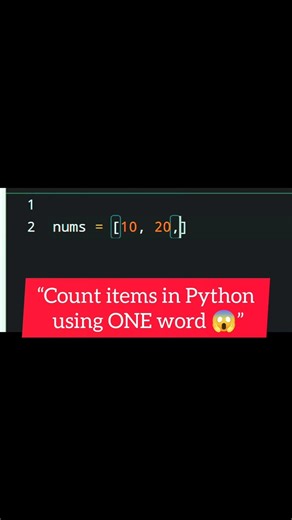 Find Length of List in Python 🔥 | len() Explained #shorts #python #codingwithpk #codingshorts