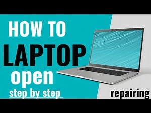 How To Open Laptop step by step | Laptop Kholne Ka Tarika | Laptop Open