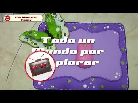 Como hacer un Pad Mouse con Foamy