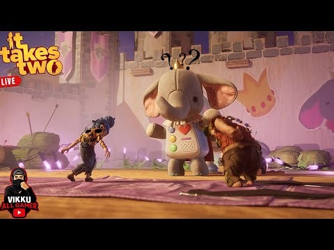 IT TAKES TWO LIVE WITH MY FRIEND 😂 | NONSTOP LAUGHS, FAILS & CRAZY CO-OP MOMENTS! @Gurmukhgaming17