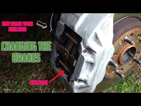 Changing The LS400 Front Brakes