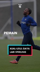 Asal-Usul Gaya Lari Raheem Sterling