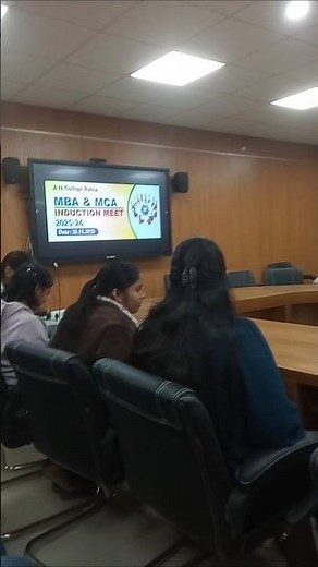 induction meet at an college