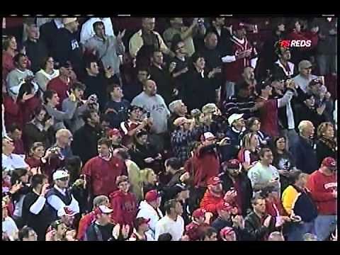 Cincinnati Reds 2010 NL Central Division Clinching Walk-off Home Run by Jay Bruce.