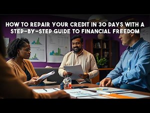 How to Repair Your Credit in 30 Days with a Step by Step Guide to Financial Freedom