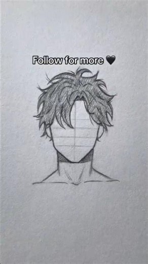 How to Draw Boy's Hair Tutorial ✨#drawing #howtodraw #drawingtutorial #shortvideo #shorts