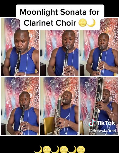 Moonlight Sonata for Clarinet Choir