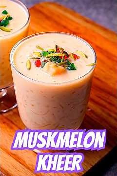 Summer Special Muskmelon Semiya Kheer | Cool & Creamy #shorts #indianfood
