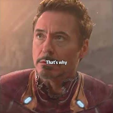 Why Iron Man Survived Thanos but Fell to Thor's Hammer.#foryou #ironman #avengers #marvel