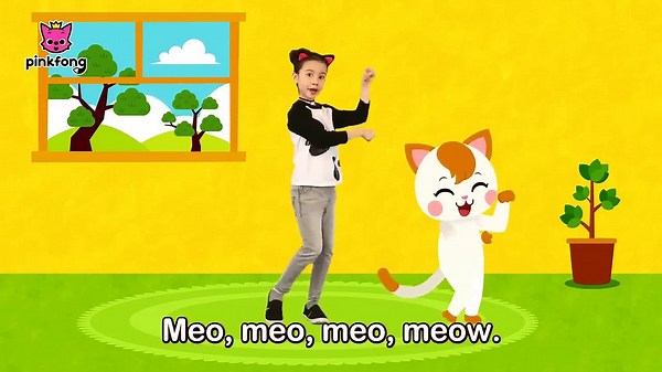 The Kitty Song _ Dance Along _ Meow Meow Meow _ Pinkfong Songs for Children