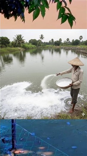 What is the way to remove red algae or Euglena from pond water #reels