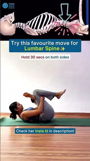 Best Yoga Stretch for Lower Back Pain Relief | Lumbar Spine Mobility & Posture Fix