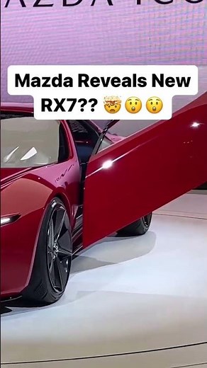 FIRST LOOK: Rotary-Engine Mazda Previews Next RX-7 New Mazda RX7