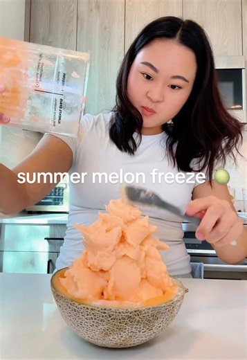 Melon Sorbet & Watermelon Slushy Made with Ninja Creami
