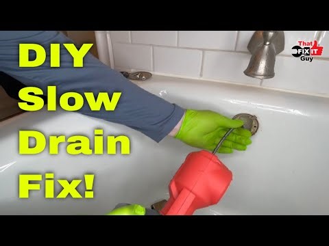 3 Reasons Why This Tub Was Draining Slow! (Not Always Hair)