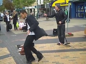 1.4M views · 29K reactions | Awesome brothers Si & Tyber Cranstoun 'The Dualers' (themusicman.uk/the-dualers/) as they were then performing in Bexleyheath, UK. showing their superb vocal and dancing skills.'Don't stay out late'! Great entertainers! Check them out: facebook.com/SiCranstounOfficial/ & facebook.com/TheDualers/ | The Music Man | Facebook