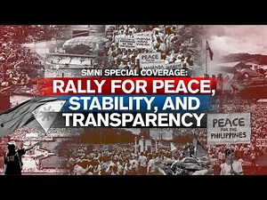 SMNI Special Coverage | Rally for Peace, Stability, and Transparency | November 16, 2025