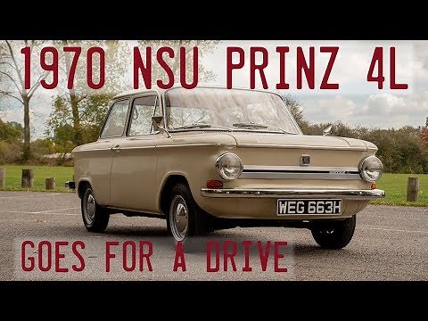 1970 NSU Super Prinz 4L taken for a drive