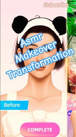 Makeover Asmr |ASMR Makeup Animation 💄 #asmr #shortsforgoal #shorts