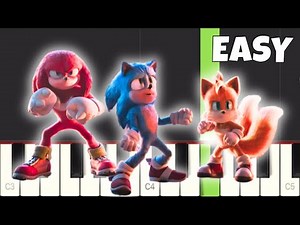 Sonic The Hedgehog 3 - Neon - EASY Piano Tutorial